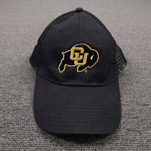 Colorado Buffaloes Hat Cap Strap Back Mens One Size Black NCAA Football Vitronic